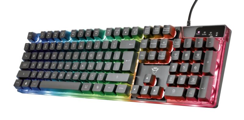 KEYBOARD USB GXT835 AZOR/ENG 23651 TRUST KEYBOARD USB GXT835 AZOR/ENG 23651 TRUST