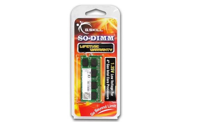 NB MEMORY 8GB PC12800 DDR3/SO F3-1600C11S-8GSL G.SKILL NB MEMORY 8GB PC12800 DDR3/SO F3-1600C11S-8GSL G.SKILL