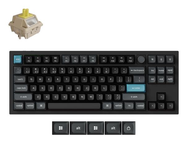 KEYBOARD WRL Q3 ULTRA/BLACK Q3U-M4 KEYCHRON KEYBOARD WRL Q3 ULTRA/BLACK Q3U-M4 KEYCHRON