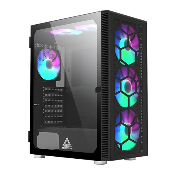 Case|MONTECH|X3 Glass|MidiTower|Not included|Colour Black|X3GLASS(B) Case|MONTECH|X3 Glass|MidiTower|Not included|Colour Black|X3GLASS(B)