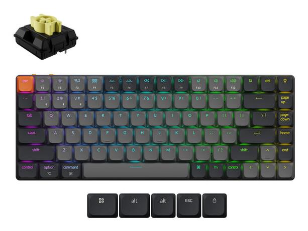 KEYBOARD WRL K3 RGB/BLACK K3X-B4 KEYCHRON KEYBOARD WRL K3 RGB/BLACK K3X-B4 KEYCHRON