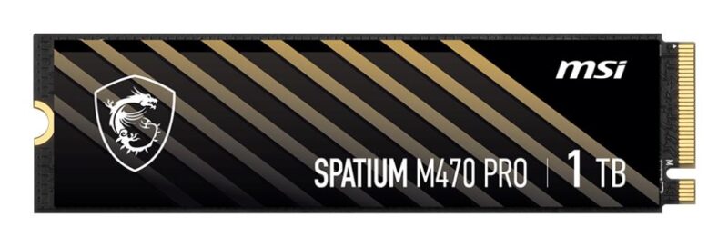 SSD|MSI|SPATIUM M470 PRO|1TB|M.2|PCIe Gen4|NVMe|3D NAND|Write speed 4500 MBytes/sec|Read speed 6000 MBytes/sec|2.15mm|TBW 320 TB|MTBF 150000 hours|S78-440L0J0-P83 SSD|MSI|SPATIUM M470 PRO|1TB|M.2|PCIe Gen4|NVMe|3D NAND|Write speed 4500 MBytes/sec|Read speed 6000 MBytes/sec|2.15mm|TBW 320 TB|MTBF 150000 hours|S78-440L0J0-P83