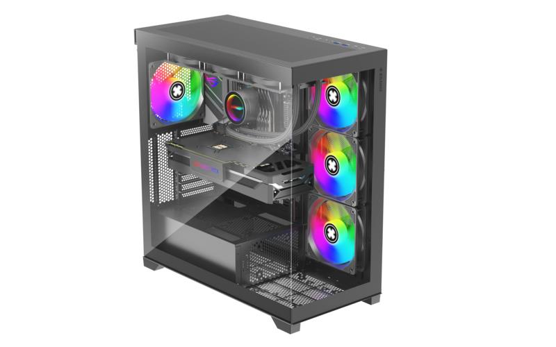 Case|XILENCE|ATX/micro ATX/Mini-ITX|Black|Midi Tower|PC|X818.ARGB Case|XILENCE|ATX/micro ATX/Mini-ITX|Black|Midi Tower|PC|X818.ARGB