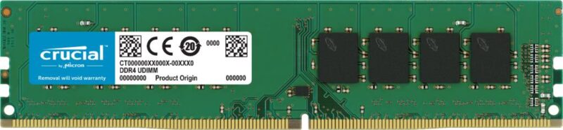 MEMORY DIMM 32GB PC25600/DDR4 CT32G4DFD832A CRUCIAL MEMORY DIMM 32GB PC25600/DDR4 CT32G4DFD832A CRUCIAL