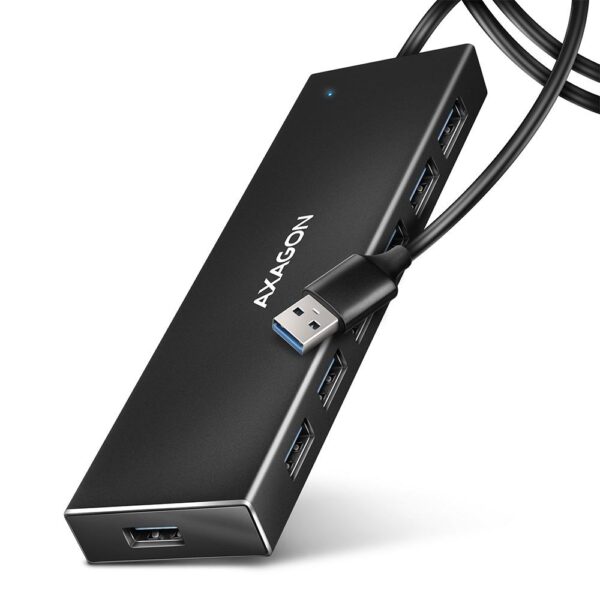 I/O HUB USB3.2 7PORT FLAT/1M HUE-F7A AXAGON