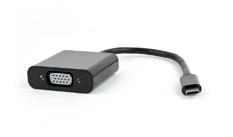 I/O ADAPTER USB-C TO VGA/BLIST/AB-CM-VGAF-01 GEMBIRD I/O ADAPTER USB-C TO VGA/BLIST/AB-CM-VGAF-01 GEMBIRD