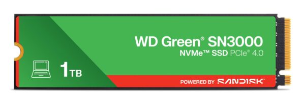 SSD|SANDISK|150xTBW rating|MTBF 1.75 h|NVMe Yes|PCI Express 4.0|M.2|1000 GB|POWERED BY SANDISK|Green|WDS100T4G0E CPU COOLER ACC THERMAL PASTE/DC2 BZ004 BE QUIET!