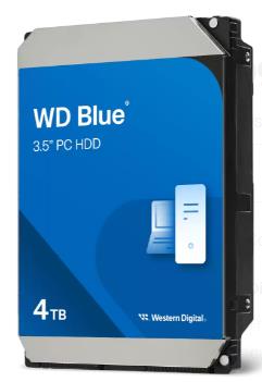 HDD|WESTERN DIGITAL|Blue| 4 TB|Serial ATA III|Buffer 128 MB|5400 RPM|3.5 "|WD40EZZX HDD|WESTERN DIGITAL|Blue| 4 TB|Serial ATA III|Buffer 128 MB|5400 RPM|3.5 "|WD40EZZX