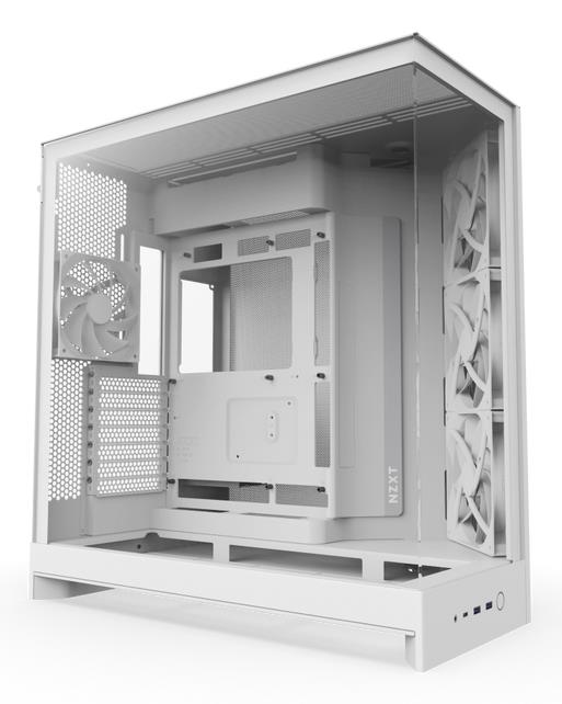 Case|NZXT|ATX/micro ATX/Mini-ITX/EATX|White|Midi Tower|PC|CM-H92FW-01 Case|NZXT|ATX/micro ATX/Mini-ITX/EATX|White|Midi Tower|PC|CM-H92FW-01