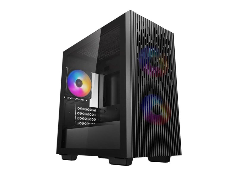 Case|DEEPCOOL|MATREXX 40 3FS|MiniTower|Case product features Transparent panel|Colour Black|DP-MATX-MATREXX40-3FS Case|DEEPCOOL|MATREXX 40 3FS|MiniTower|Case product features Transparent panel|Colour Black|DP-MATX-MATREXX40-3FS