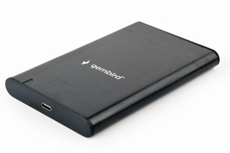 HDD CASE EXT. USB-C 2.5"/BLACK EE2-U3S-6 GEMBIRD HDD CASE EXT. USB-C 2.5"/BLACK EE2-U3S-6 GEMBIRD