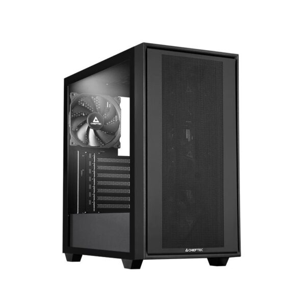 Case|CHIEFTEC|Night Hunter|MidiTower|Case product features Transparent panel|Not included|ATX|EATX|MicroATX|MiniITX|Colour Black|GS-03B-BLK-OP Case|CHIEFTEC|Night Hunter|MidiTower|Case product features Transparent panel|Not included|ATX|EATX|MicroATX|MiniITX|Colour Black|GS-03B-BLK-OP