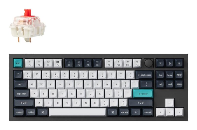 KEYBOARD WRL Q3 MAX RGB/CARBON BLACK Q3M-M1 KEYCHRON KEYBOARD WRL Q3 MAX RGB/CARBON BLACK Q3M-M1 KEYCHRON