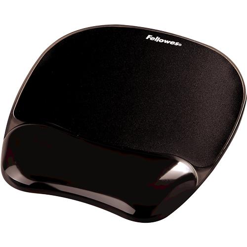 MOUSE PAD CRYSTAL GEL/BLACK 9112101 FELLOWES MOUSE PAD CRYSTAL GEL/BLACK 9112101 FELLOWES