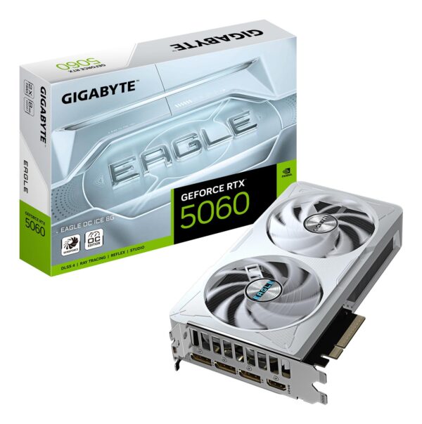 Graphics Card|GIGABYTE|NVIDIA|GeForce RTX 5060|2550 MHz|8 GB|GDDR7|128 bit|PCI Express 5.0|Active|GV-N5060EAGLEOCICE-8GD CPU COOLER ACC THERMAL PASTE/DC2 BZ004 BE QUIET!