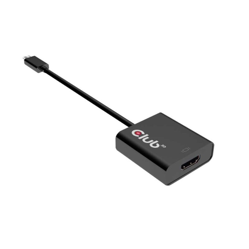 I/O ADAPTER USB-C TO HDMI/ACTIVE CAC-2504 CLUB3D I/O ADAPTER USB-C TO HDMI/ACTIVE CAC-2504 CLUB3D