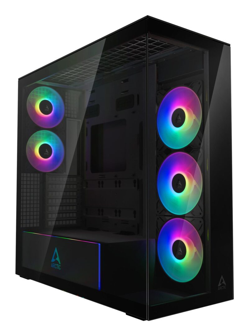 Case|ARCTIC|EATX|Black|Midi Tower|PC|Xtender (Mirror Black)|ACPCC00018A Case|ARCTIC|EATX|Black|Midi Tower|PC|Xtender (Mirror Black)|ACPCC00018A