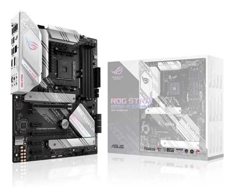 Mainboard|ASUS|AMD B550|SAM4|ATX|3xPCI-Express 3.0 1x|1xPCI-Express 3.0 4x|1xPCI-Express 4.0 16x|2xM.2|Memory DDR4|Memory slots 4|1xHDMI|1xDisplayPort|2xAudio-In|3xAudio-Out|2xUSB 2.0|1xUSB type C|5xUSB 3.2|1xOptical S/PDIF|1xRJ45|ROGSTRIXB550-AGAMING