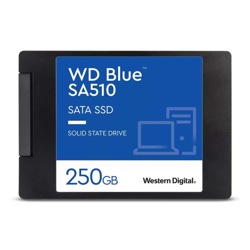 SSD|SANDISK|Blue SA510|POWERED BY SANDISK|250 GB|Serial ATA III|Write speed 440 MB/s|Read speed 555 MB/s|2.5"|100xTBW rating|MTBF 17500000 h|WDS250G3B0A SSD|SANDISK|Blue SA510|POWERED BY SANDISK|250 GB|Serial ATA III|Write speed 440 MB/s|Read speed 555 MB/s|2.5"|100xTBW rating|MTBF 17500000 h|WDS250G3B0A