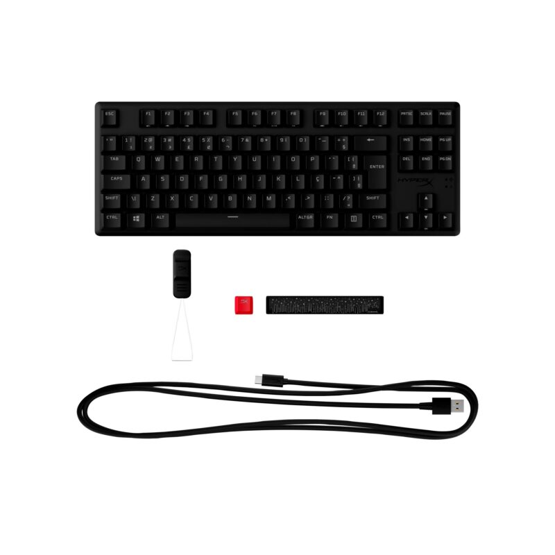 KEYBOARD ALLOY ORIGINS CORE/PBT HX BLUE 639N8AA#ABA HYPERX KEYBOARD ALLOY ORIGINS CORE/PBT HX BLUE 639N8AA#ABA HYPERX