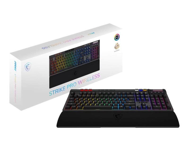 KEYBOARD GAMING BLACK US/STRIKE PRO W SILENT US MSI KEYBOARD GAMING BLACK US/STRIKE PRO W SILENT US MSI