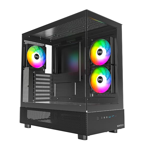Case|MONTECH|XR|MidiTower|Not included|ATX|MicroATX|MiniITX|Colour Black|XR(B) Case|MONTECH|XR|MidiTower|Not included|ATX|MicroATX|MiniITX|Colour Black|XR(B)