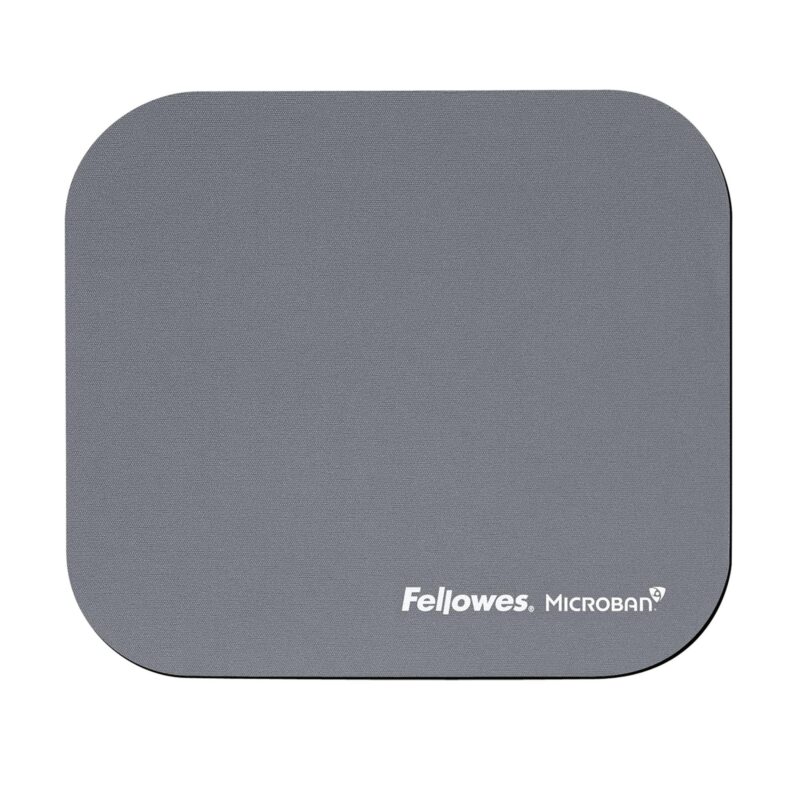 MOUSE PAD MICROBAN/SILVER 5934005 FELLOWES MOUSE PAD MICROBAN/SILVER 5934005 FELLOWES