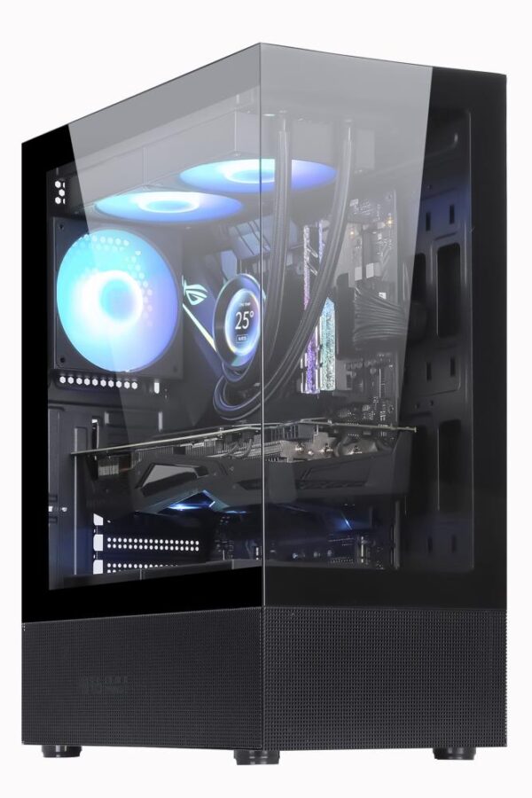 Case|GOLDEN TIGER|Supported motherboard form factors ATX/micro ATX|Black|Midi Tower|Raider DK-6|RAIDERDK6 Case|GOLDEN TIGER|Supported motherboard form factors ATX/micro ATX|Black|Midi Tower|Raider DK-6|RAIDERDK6