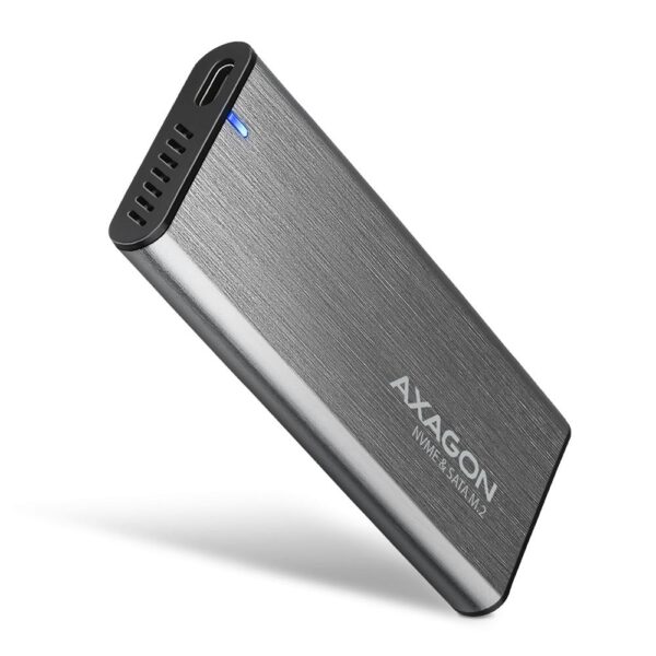 SSD ACC ENCLOSURE M.2 NVME/SATA USB-C EEM2-SG2 AXAGON