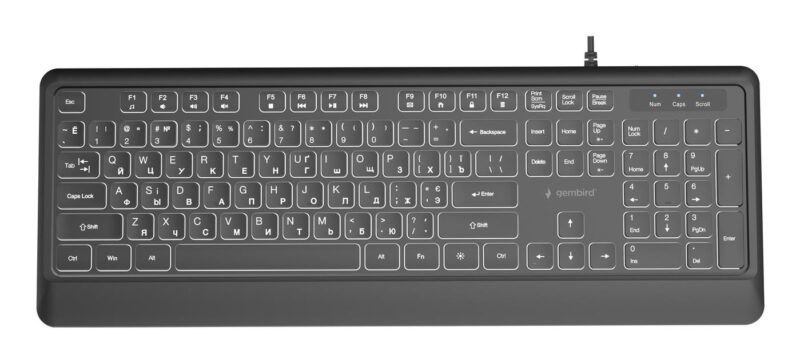 KEYBOARD MULTIMEDIA USB CYRILL/BLACK KB-UML-04-CYRL GEMBIRD KEYBOARD MULTIMEDIA USB CYRILL/BLACK KB-UML-04-CYRL GEMBIRD