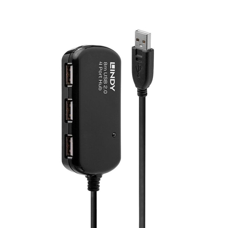 CABLE USB2 EXTENSION HUB 8M/ACTIVE 42781 LINDY CABLE USB2 EXTENSION HUB 8M/ACTIVE 42781 LINDY