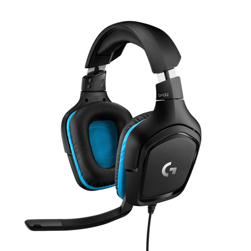 HEADSET GAMING G432/BLACK 981-000770 LOGITECH HEADSET GAMING G432/BLACK 981-000770 LOGITECH