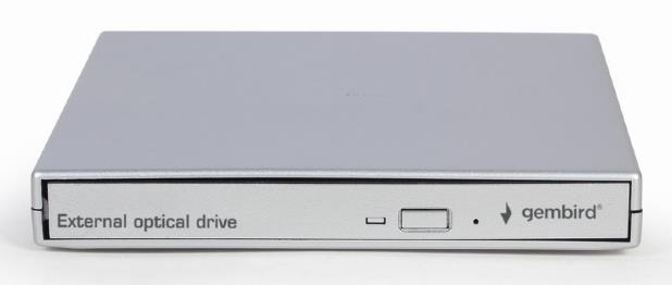DVD RW USB2 8X EXT RTL/SILVER DVD-USB-021-SV GEMBIRD DVD RW USB2 8X EXT RTL/SILVER DVD-USB-021-SV GEMBIRD