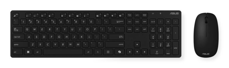 KEYBOARD +MOUSE WRL OPT. W5000/BLACK 90XB0430-BKM3N0 ASUS KEYBOARD +MOUSE WRL OPT. W5000/BLACK 90XB0430-BKM3N0 ASUS