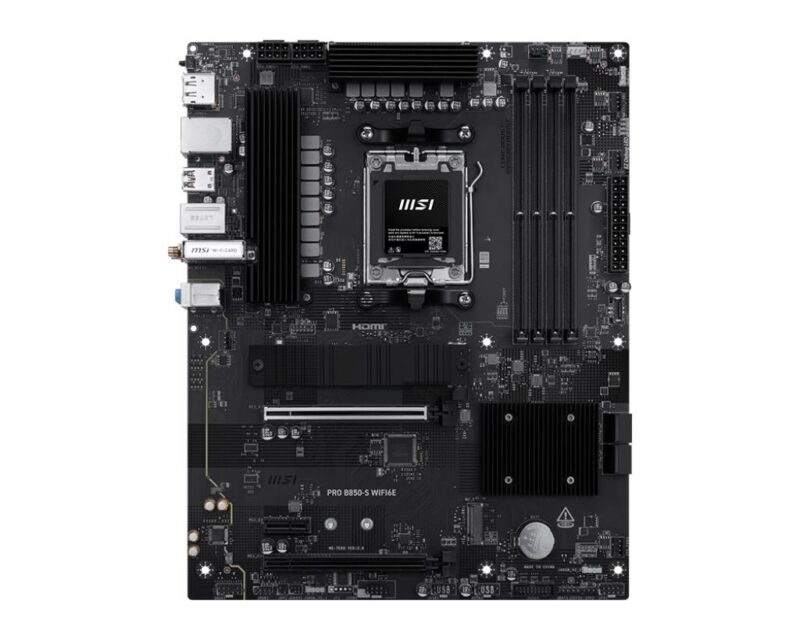 Mainboard|MSI|AMD B850|SAM5|ATX|Memory DDR5|Memory slots 4|PROB850-SWIFI6E Mainboard|MSI|AMD B850|SAM5|ATX|Memory DDR5|Memory slots 4|PROB850-SWIFI6E