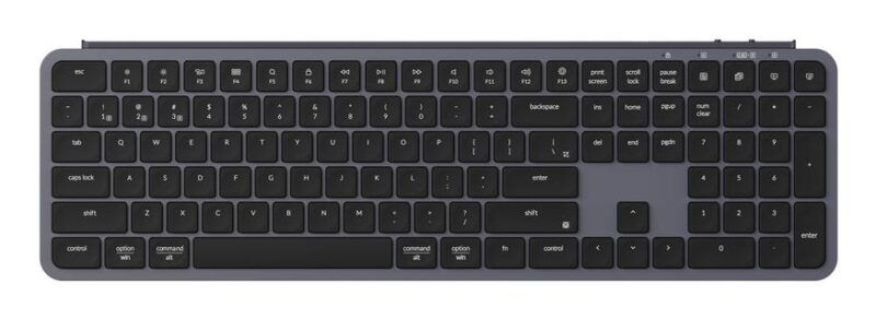 KEYBOARD WRL B6 PRO/SPACE GREY B6P-K1 KEYCHRON KEYBOARD WRL B6 PRO/SPACE GREY B6P-K1 KEYCHRON
