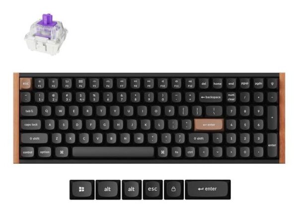 KEYBOARD WRL K4 HE SPECIAL ED/BLACK K4H-F1 KEYCHRON