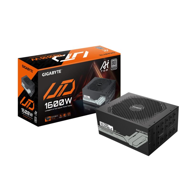 Power Supply|GIGABYTE|GP-UD1600PM PG5|1600 Watts|Efficiency 80 PLUS PLATINIUM|PFC Active|GP-UD1600PMPG5 Power Supply|GIGABYTE|GP-UD1600PM PG5|1600 Watts|Efficiency 80 PLUS PLATINIUM|PFC Active|GP-UD1600PMPG5
