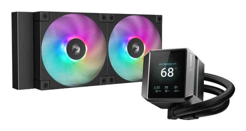 CPU COOLER S_MULTI/MYSTIQUE 240 ARGB DEEPCOOL CPU COOLER S_MULTI/MYSTIQUE 240 ARGB DEEPCOOL