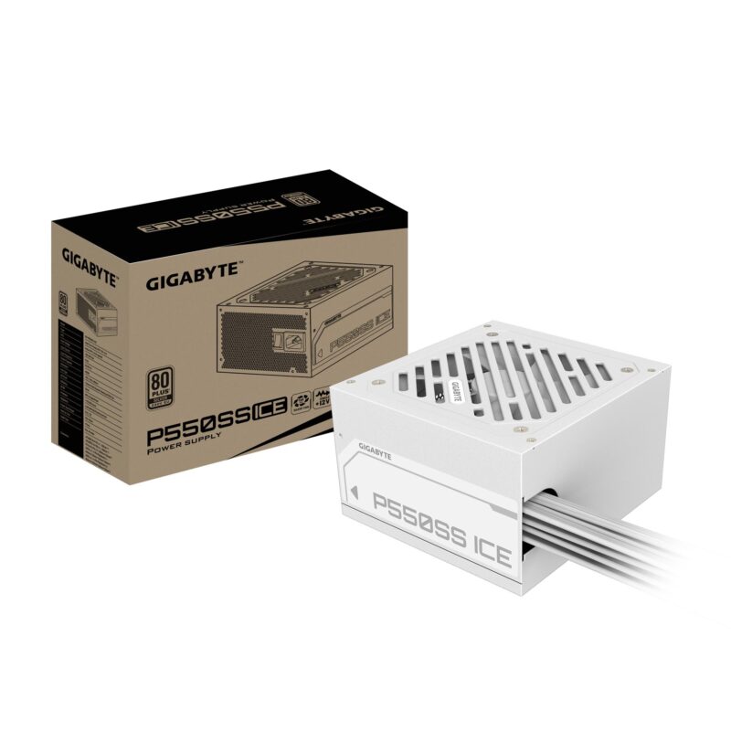 Power Supply|GIGABYTE|GP-P550SS ICE|550 Watts|Efficiency 80 PLUS SILVER|PFC Active|MTBF 100000 hours|GP-P550SSICE Power Supply|GIGABYTE|GP-P550SS ICE|550 Watts|Efficiency 80 PLUS SILVER|PFC Active|MTBF 100000 hours|GP-P550SSICE