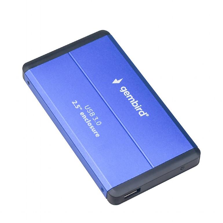 HDD CASE EXT. USB3 2.5"/BLUE EE2-U3S-2-B GEMBIRD HDD CASE EXT. USB3 2.5"/BLUE EE2-U3S-2-B GEMBIRD