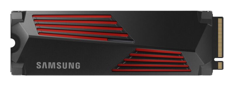 SSD|SAMSUNG|990 PRO with Heatsink|2TB|M.2|PCIE|NVMe|MLC|Write speed 6900 MBytes/sec|Read speed 7450 MBytes/sec|2.3mm|TBW 1200 TB|MTBF 1500000 hours|MZ-V9P2T0GW SSD|SAMSUNG|990 PRO with Heatsink|2TB|M.2|PCIE|NVMe|MLC|Write speed 6900 MBytes/sec|Read speed 7450 MBytes/sec|2.3mm|TBW 1200 TB|MTBF 1500000 hours|MZ-V9P2T0GW