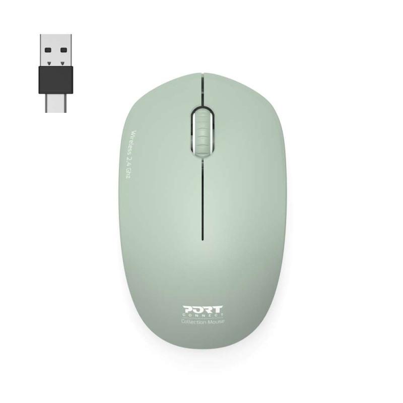 MOUSE USB OPTICAL WRL COLLECT./OLIVE 900543 PORT DESIGNS MOUSE USB OPTICAL WRL COLLECT./OLIVE 900543 PORT DESIGNS