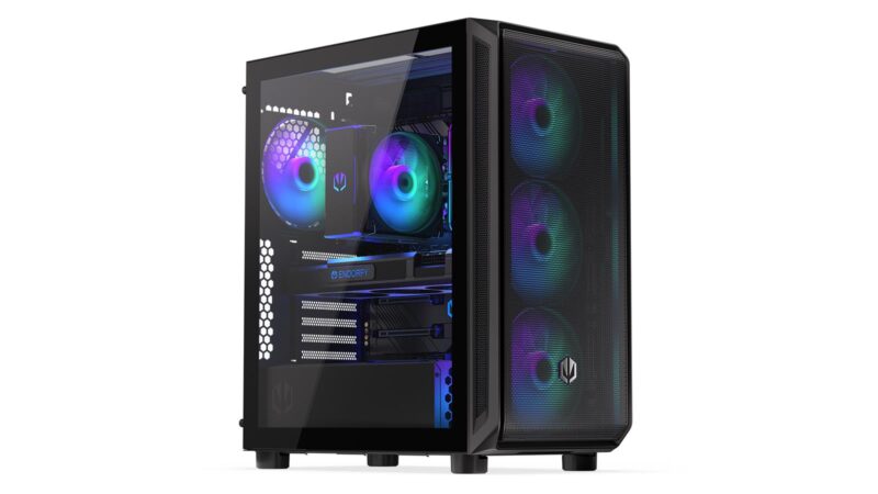 Case|ENDORFY|Arx 500 ARGB|MidiTower|Case product features Transparent panel|Not included|ATX|MicroATX|MiniITX|Colour Black|EY2A011 Case|ENDORFY|Arx 500 ARGB|MidiTower|Case product features Transparent panel|Not included|ATX|MicroATX|MiniITX|Colour Black|EY2A011
