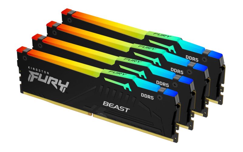 MEMORY DIMM 64GB DDR5-6000/KIT4 KF560C40BBAK4-64 KINGSTON MEMORY DIMM 64GB DDR5-6000/KIT4 KF560C40BBAK4-64 KINGSTON