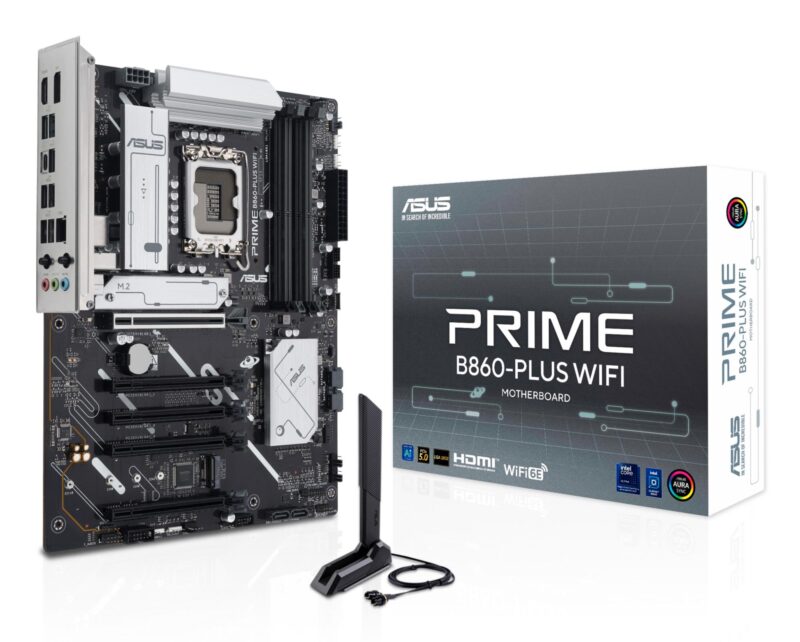 Mainboard|ASUS|Intel B860 Express|LGA1851|ATX|Memory DDR5|Memory slots 4|PRIMEB860-PLUSWIFI Mainboard|ASUS|Intel B860 Express|LGA1851|ATX|Memory DDR5|Memory slots 4|PRIMEB860-PLUSWIFI