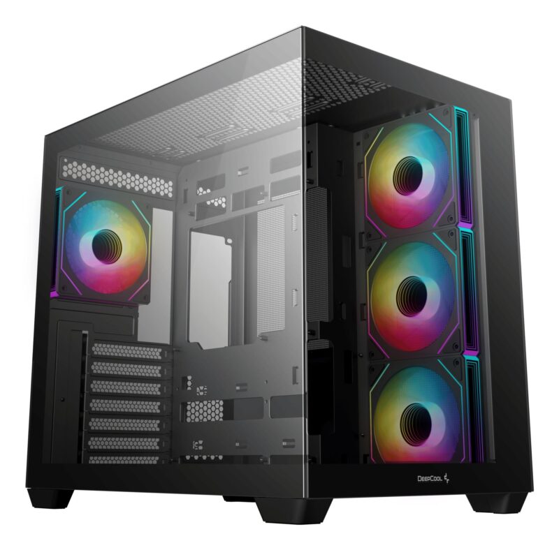 Case|DEEPCOOL|CG530 4F|Case product features Transparent panel|Not included|Colour Black|R-CG530-BKADA4-G-1 Case|DEEPCOOL|CG530 4F|Case product features Transparent panel|Not included|Colour Black|R-CG530-BKADA4-G-1