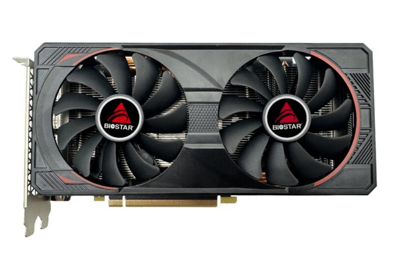 Graphics Card|BIOSTAR|NVIDIA GeForce RTX 3060 Ti|8 GB|GDDR6|256 bit|PCIE 4.0 16x|GPU 1410 MHz|Dual Slot Fansink|1xHDMI|3xDisplayPort|VN3606TM82 Graphics Card|BIOSTAR|NVIDIA GeForce RTX 3060 Ti|8 GB|GDDR6|256 bit|PCIE 4.0 16x|GPU 1410 MHz|Dual Slot Fansink|1xHDMI|3xDisplayPort|VN3606TM82