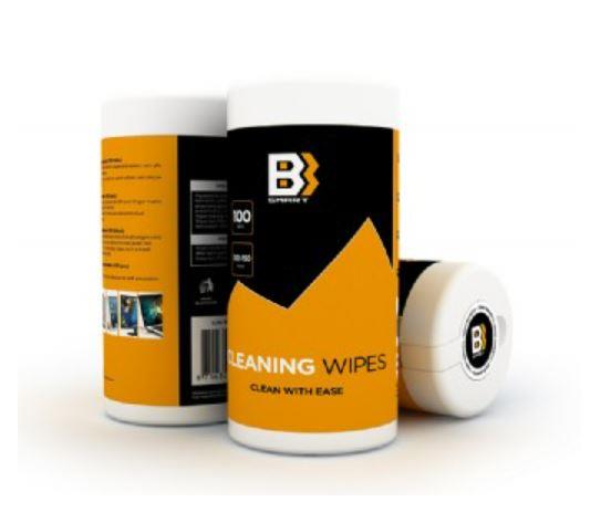 CLEANING WIPES 100PCS/BB-WW100 GEMBIRD CLEANING WIPES 100PCS/BB-WW100 GEMBIRD